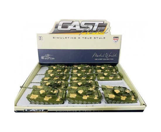 Adar Tanks plastmasas ar inerc. mehānismu 14 cm 571969