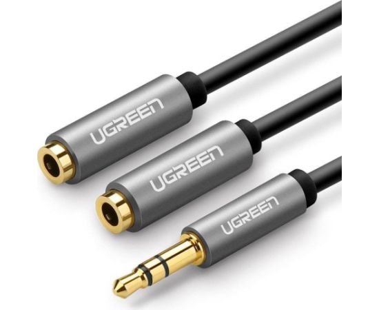 Ugreen Audio splitter 3.5 mm Y‑Austiņu Sadalītājs 20cm