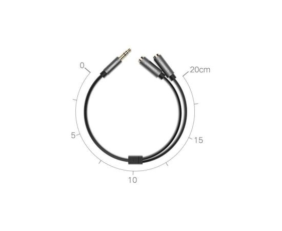 Ugreen Audio splitter 3.5 mm Y‑Austiņu Sadalītājs 20cm