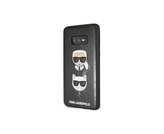 Karl Lagerfeld Samsung  Galaxy S10e Karl and Choupette Hard Case Black