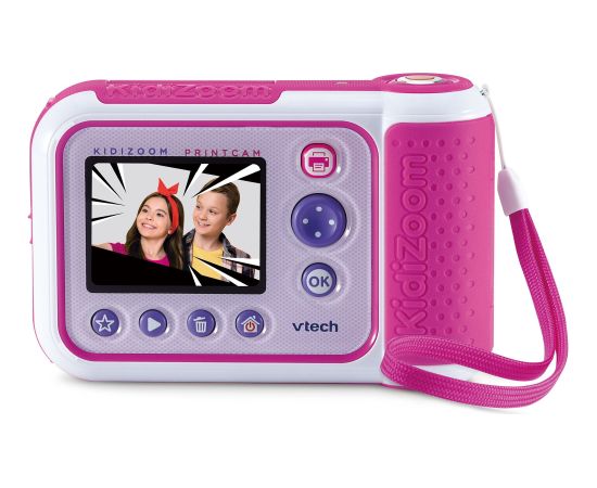 VTech KidiZoom Print Cam Scrapbook Bundle, digital camera pink