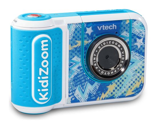 VTech KidiZoom Print Cam Scrapbook Bundle, digital camera azure
