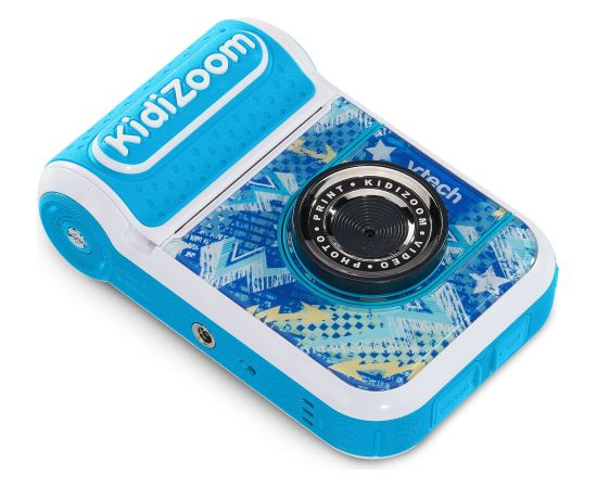 VTech KidiZoom Print Cam Scrapbook Bundle, digital camera azure