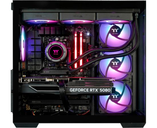Thermaltake FTW RTX 5080 Black, gaming PC black/transparent, Windows 11 Home 64-bit