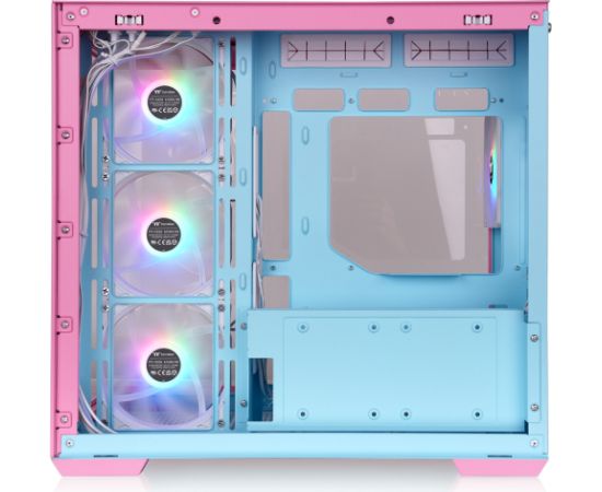 Thermaltake View 380 TG ARGB, Tower case pink, Tempered Glass x 2