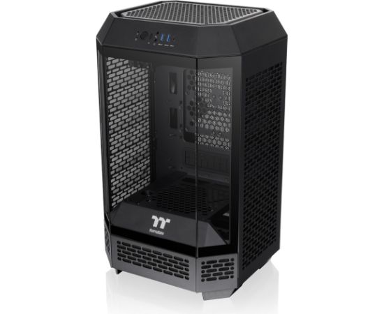 Thermaltake The Tower 250, tower case black, tempered glass