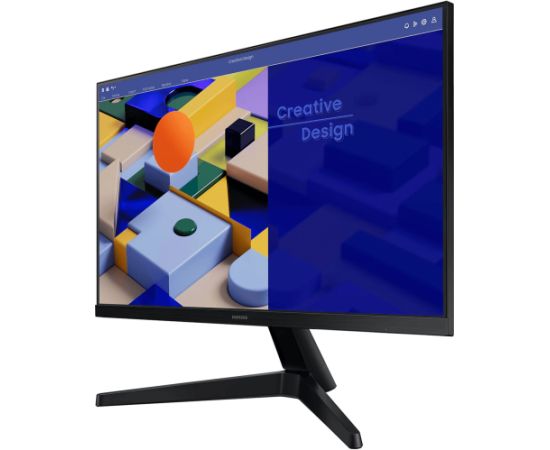 SAMSUNG Essential S24D304GAU, LED monitor - 23.8 - black, FullHD, IPS, HDMI, VGA, 100Hz panel