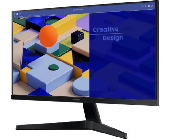 SAMSUNG Essential S24D304GAU, LED monitor - 23.8 - black, FullHD, IPS, HDMI, VGA, 100Hz panel