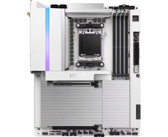 NZXT N9 X870E White - Socket AM5 motherboard black