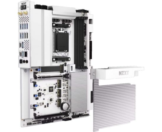 NZXT N9 X870E White - Socket AM5 motherboard black