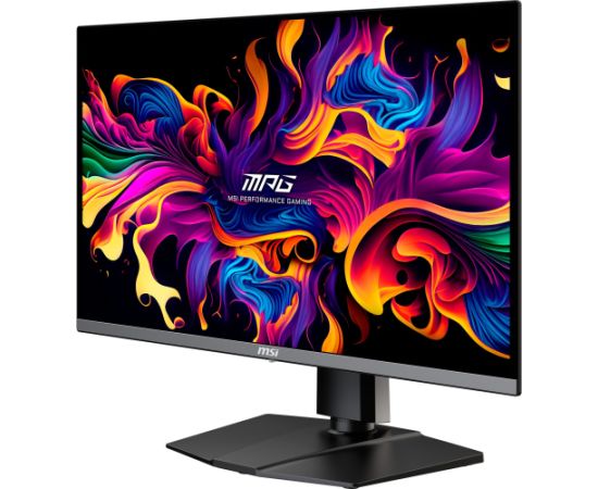 MSI MPG 272URXDE QD-OLED, gaming monitor - 26.5 - black, UltraHD/4K, USB-C, USB hub, HDR, 240Hz panel
