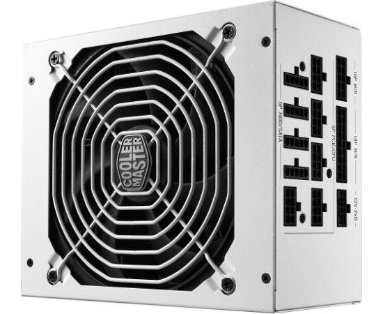 Cooler Master MWE 1050 V2 White, PC power supply white, 1x 12-pin high power GPU, 3x PCIe, cable management, 1050 watt