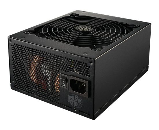 Cooler Master MWE 1250 V2 Black, PC power supply black, 1x 12-pin high power GPU, 3x PCIe, cable management, 1250 watts