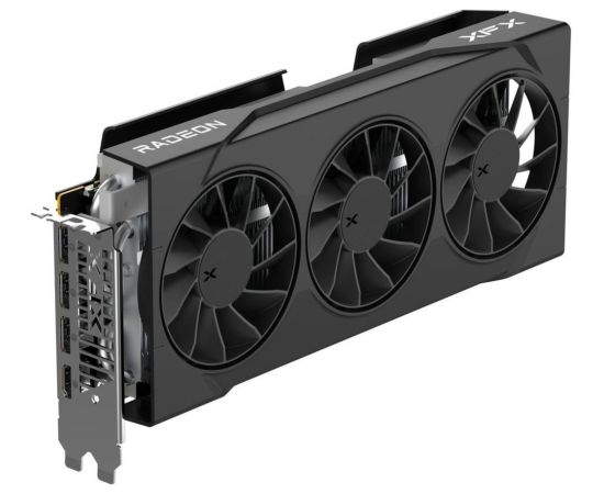 XFX Radeon RX 9070 Swift OC, graphics card black, RDNA4, GDDR6, 3x DisplayPort, 1x HDMI 2.1