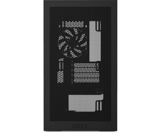 NZXT H3 Flow, tower case black (matte), tempered glass