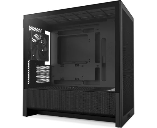 NZXT H3 Flow, tower case black (matte), tempered glass