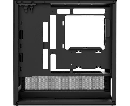 NZXT H3 Flow, tower case black (matte), tempered glass