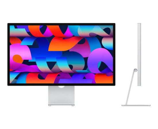 Apple Studio Display, LED monitor - 27 - silver, tilt-adjustable stand, standard glass, 5K Retina, webcam