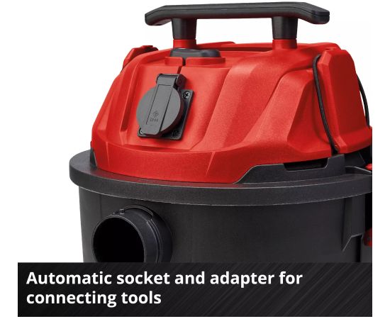 EINHELL TC-VC 1930 A, wet/dry vacuum cleaner red/black