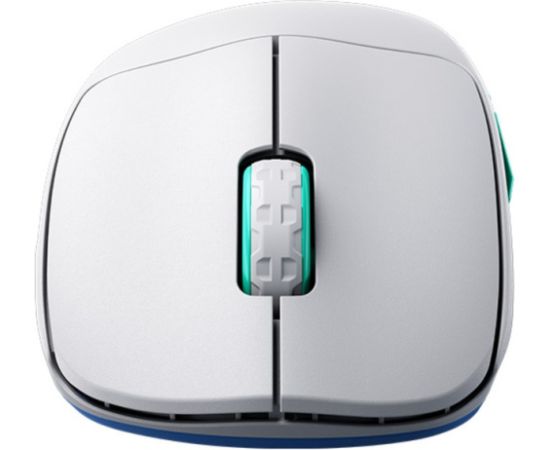 CHERRY XTRFY M64 Wireless, gaming mouse white/turquoise