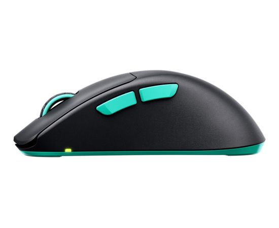 CHERRY XTRFY M64 Wireless, gaming mouse black/turquoise