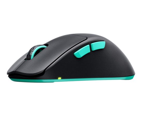 CHERRY XTRFY M64 Wireless, gaming mouse black/turquoise