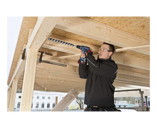 Bosch Professional Cordless Drill GSR 18V-28 Professional, 18 Volt blue/black, 2x Li-ion batteries 3.0Ah, 82-piece accessory set