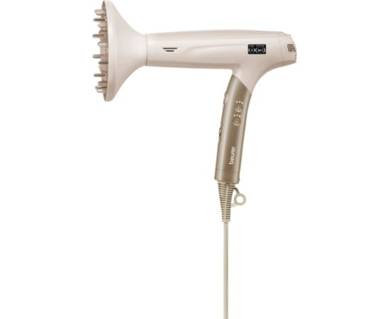 Beurer HC 150 Fusion Dry Pro, hairdryer cream/gold