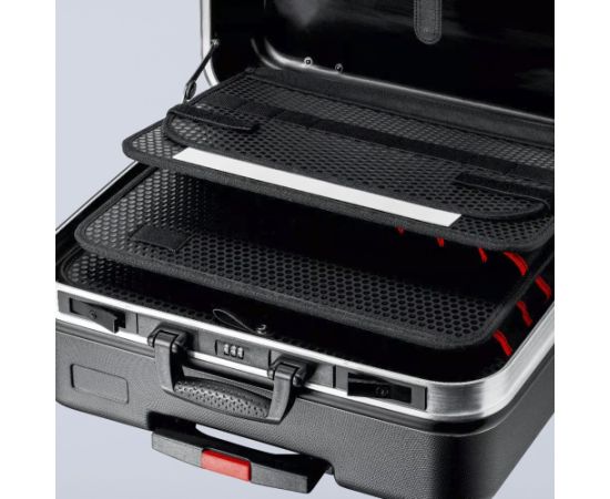Knipex "BIG Basic Move" Plumbing Tool Case, 31-piece (black, with tool assortment for plumbers)