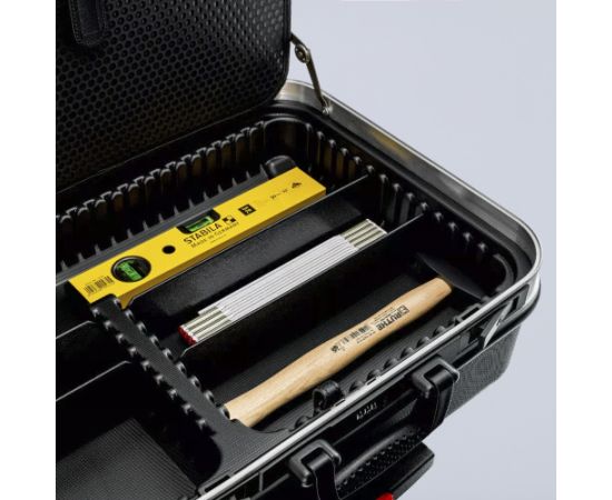 Knipex "BIG Basic Move" Plumbing Tool Case, 31-piece (black, with tool assortment for plumbers)