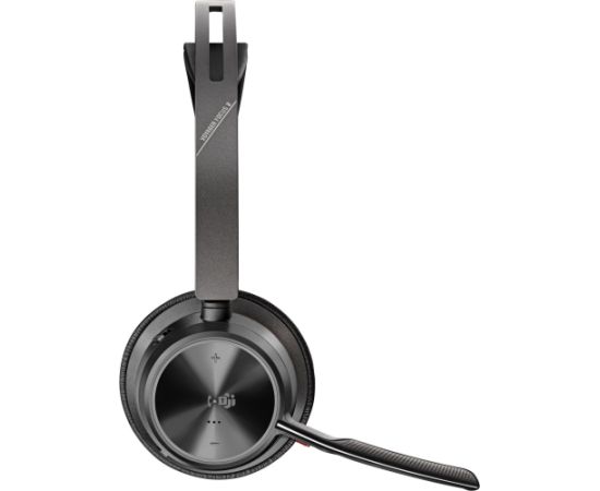 HP Poly Voyager Focus 2 USB-CC Headset (Microsoft Teams certified, USB-C/-A adapter, charging station)