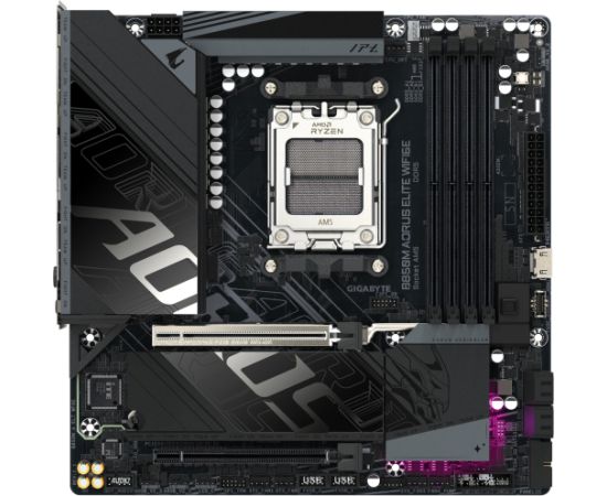 GigaByte B850M AORUS ELITE WIFI6E (black) - Socket AM5
