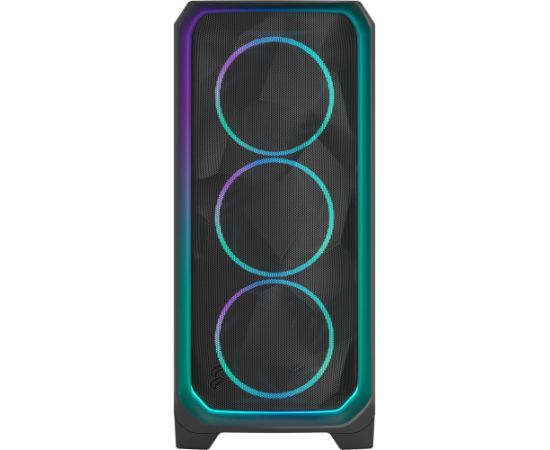 Fractal Design Meshify 3 Ambience Pro RGB Light Tint (black, tempered glass)