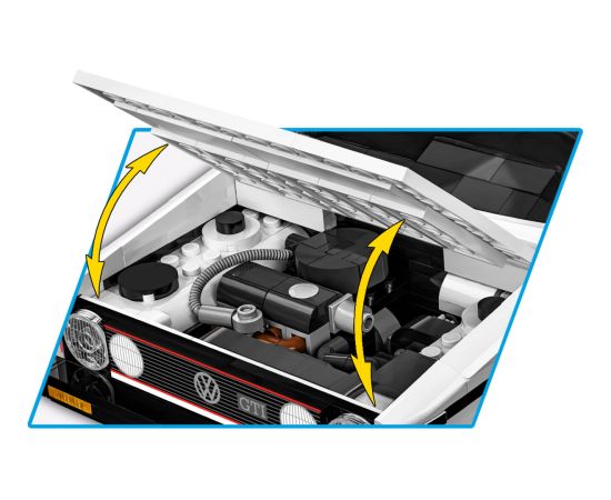 COBI Volkswagen Golf GTI (1976-1983) Executive Edition (Scale: 1:12)