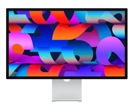 Apple Studio Display - 27 - silver, tilt and height adjustable stand, standard glass, 5K Retina, webcam