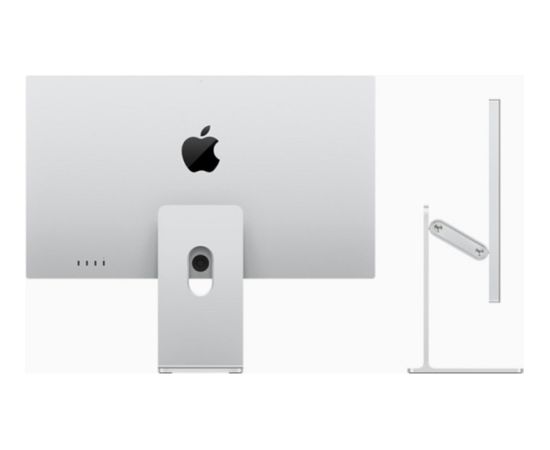 Apple Studio Display - 27 - silver, tilt and height adjustable stand, standard glass, 5K Retina, webcam