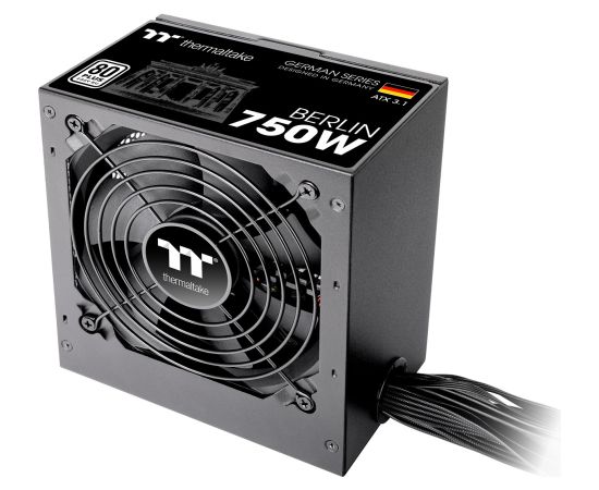 Thermaltake BERLIN 750W ATX3.1 (black, 1x 12-pin high power GPU, 2x PCIe, 750 watts)