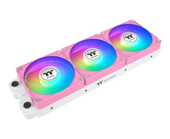 Thermaltake CT120 EX Reverse ARGB Sync PC Cooling Fan Pink (3-Pack, 120 mm)