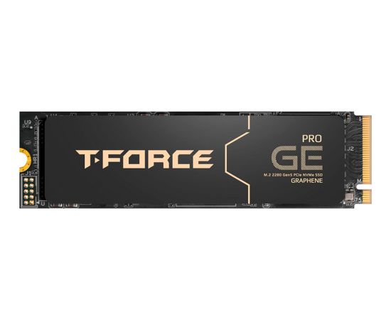 Team Group T-Force GE Pro 2 TB (black/gold, PCIe 5.0 x4 | M.2 2280 | AirFlow I heatsink)
