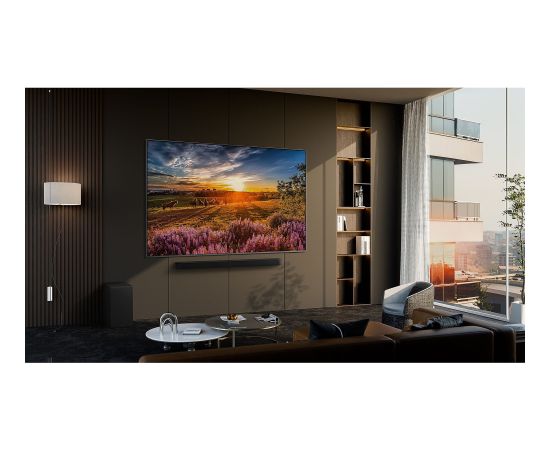 Samsung GQ-85Q80D - 85 - silver/black, UltraHD/4K, HDR, twin tuner, Direct Full Array, 120Hz panel