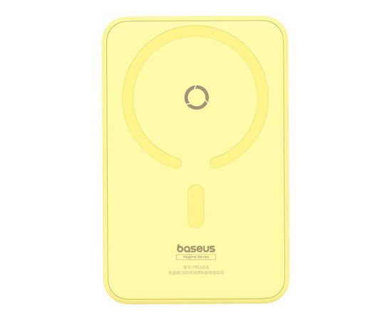 Powerbank Baseus MagPro Magnetic 5000mAh 20W, MagSafe (yellow)