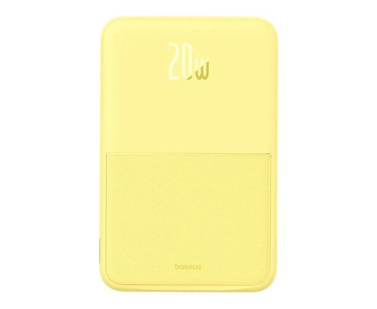 Powerbank Baseus MagPro Magnetic 5000mAh 20W, MagSafe (yellow)