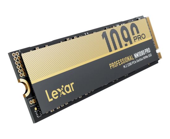Lexar NM1090 PRO 4 TB (black/gold, PCIe 5.0 x4, NVMe, M.2 2280)