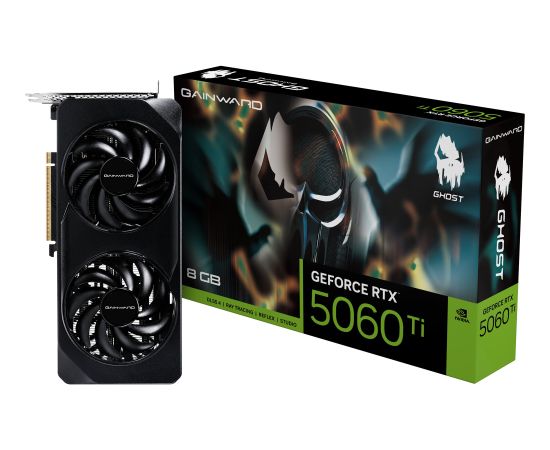 Gainward GeForce RTX 5060 Ti Ghost 8GB (DLSS 4, 3x DisplayPort, 1x HDMI 2.1)