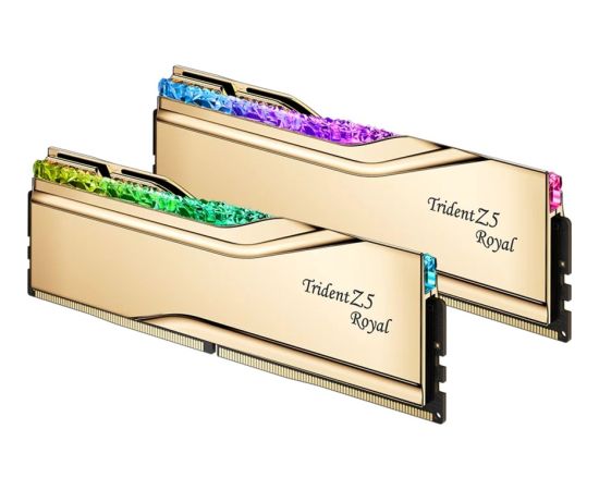 G.Skill DDR5 - 96GB - 6000 - CL - 28, single (gold, F5-6000J2836F48GX2-TR5NG, TZ5 Royal Neo Gold, AMD EXPO)