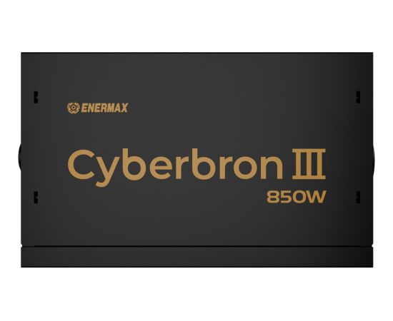 Enermax CYBERBRON III 850W (1x 12-pin high power GPU, 2x PCIe, 850 watts)