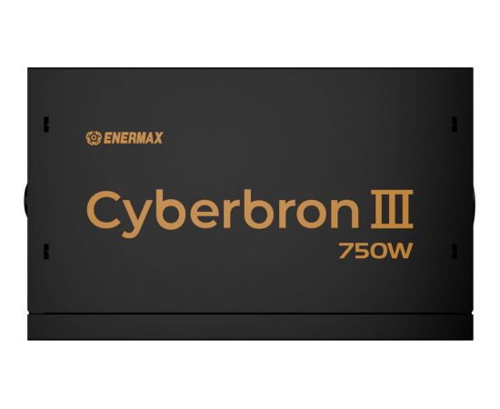 Enermax CYBERBRON III 750W (1x 12-pin high power GPU, 2x PCIe, 750 watts)