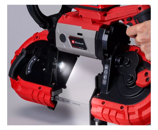 Einhell Power X-Change Cordless Band Saw TE-MB 18/127 Li-Solo, 18 Volt (red/black, without battery and charger)