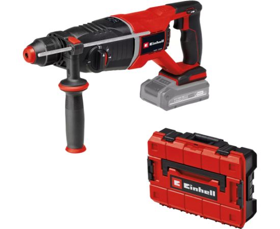 Einhell Professional Cordless Hammer Drill TP-HD 18/26 D Li BL - Solo (black/red, without battery and charger, in E-Case)