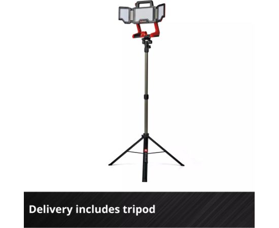 Einhell Cordless Lamp TP-CL 18/3000 Li Set - Solo (red, without battery and charger, including tripod)